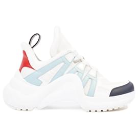 Zapatillas Para Mujer Louis Vuitton Game On LV Archlight, Blanco