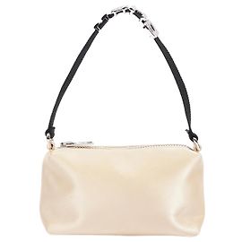 Alexander Wang Heiress Beutel Beige Satin Medium Beige