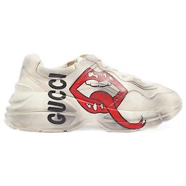 Gucci Rhyton Ivory / Red EU 41 / UK 7 Red