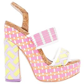 Sophia Webster Celia Platform Sandal Multi / Pastel EU 35 / UK 2 Multiple colors