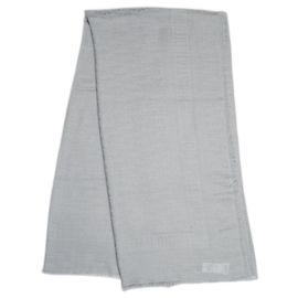 Sciarpa obliqua da donna Christian Dior grigia Grigio