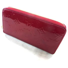 Louis Vuitton-RED PATENT ZIPPY - CA2182-Red
