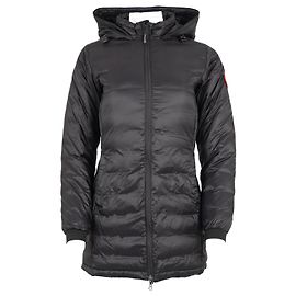 Giacca con cappuccio Canada Goose Campdown da donna nera XXS Nero
