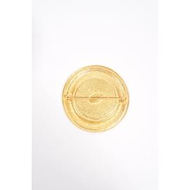 Chanel-Chanel Womens 31 Rue Cambon Brooch Gold OS-Golden