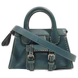 Chloé Borsa Mini Edith da donna Chloe Blu