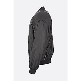 Fendi-Fendi Mens Removable Sleeves bomber Jacket IT 50 / UK L-Black