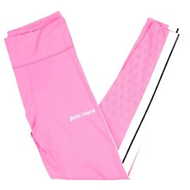Leggings Palm Angels Rosa Branco XL Rosa