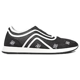 Fendi-Fendi Womens Freedom Sneaker Black White EU 36.5 / UK 3.5-Black