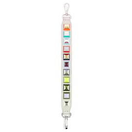 Fendi-Fendi Femme Studs Strap Cuir multicolore / Short en acétate-Multicolore