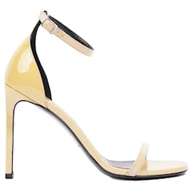 Saint Laurent-Saint Laurent Jane 105 Patent Mustard EU 35 / UK 2-Yellow