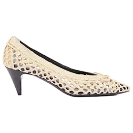 Saint Laurent-Saint Laurent Womens Kim 55 Beige EU 38 / UK 5-Beige
