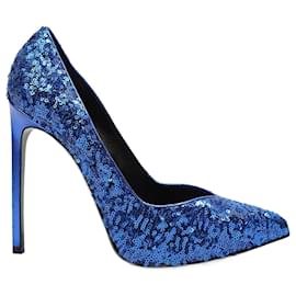 Saint Laurent-Saint Laurent Womens Heel 140 EU 41 / UK 8-Blue