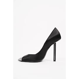 Saint Laurent-Saint Laurent Womens Tower 110 Black / Silver EU 36 / UK 3-Black