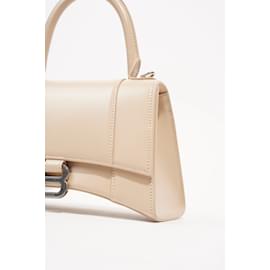Balenciaga-Balenciaga Womens Hourglass Bag Small-Beige