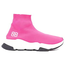 Balenciaga-Balenciaga Speed Pink / White EU 38 / UK 5-Pink