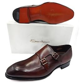 Santoni-Loafers Slip ons-Brown