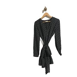 Robe SAINT LAURENT T.FR 42 Soie Noir