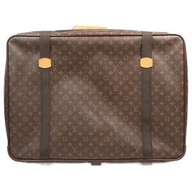Louis Vuitton Satellite 60 Monogramm Reisetasche Braun