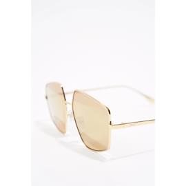 Fendi-Fendi Womens FE40016U Sunglasses Metallic Base Metal / acetate 140-Metallic