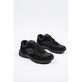 Chanel-Chanel CC Runners Black EU 39.5 / UK 6.5-Black