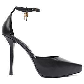 Givenchy G Lock Platform Pump Black Leather EU 39.5 / UK 6.5 Black