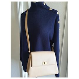 Chanel-CHANEL Shoulder bag Vintage model Color Beige New condition!-Beige,Gold hardware