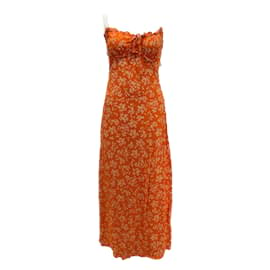 Faithfull the Brand-FAITHFULL THE BRAND  Dresses T.International XS Cotton-Orange