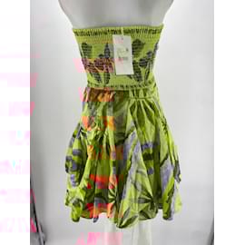 SéZane-SEZANE  Dresses T.fr 34 cotton-Yellow