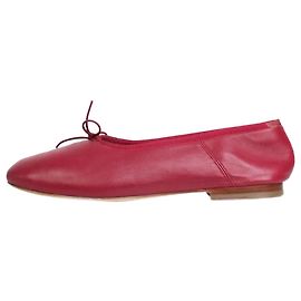 Mansur Gavriel Ballerines rouges avec nœud - taille EU 37.5 Rouge