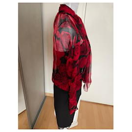 Dior-Falda elegante-Negro,Roja