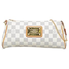 Louis Vuitton-Louis Vuitton White Damier Azur Eva-White