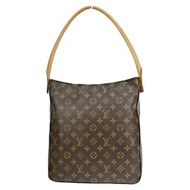 Louis Vuitton-Louis Vuitton Looping GM-Marrone