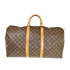 Louis Vuitton-Louis Vuitton Keepall 55-Marrom