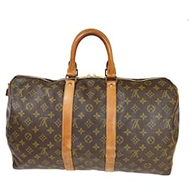 Louis Vuitton-Louis Vuitton Keepall 45-Marron