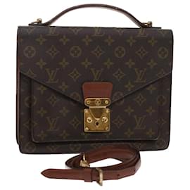 Louis Vuitton-Louis Vuitton Monogram Monceau 28 Hand Bag 2way M51185 LV Auth 48709-Monogram