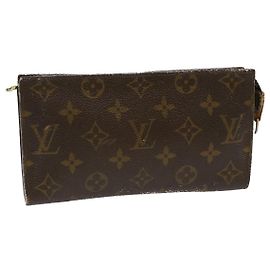 LOUIS VUITTON Monogram Bucket GM Pouch Accessory Pouch LV Auth 48560 Monogram