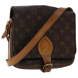Louis Vuitton-LOUIS VUITTON Monogram Cartouchiere MM Shoulder Bag M51253 LV Auth rd5501-Monogram