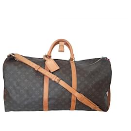 Louis Vuitton-Borsa da viaggio-Marrone