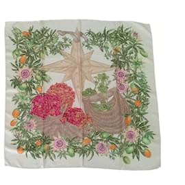 Sciarpa di seta Hermès Passiflora Multicolore