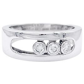 Bague Messika, "Move Joaillerie PM", or blanc, diamants. Autre