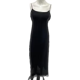 Autre Marque-NON SIGNE / UNSIGNED  Dresses T.fr 42 silk-Black