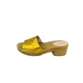 GUCCI Mules & sabots T.UE 39 Cuir Doré