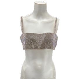 Emanuel Ungaro NUE Top T.Internazionale M Glitter Beige