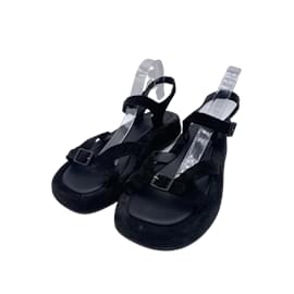 The row-THE ROW  Sandals T.EU 41.5 leather-Black
