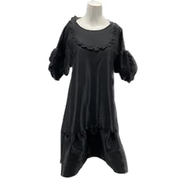 Autre Marque-KIKA VARGAS  Dresses T.International L Cotton-Black