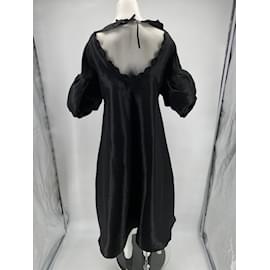 Autre Marque-KIKA VARGAS  Dresses T.International L Cotton-Black