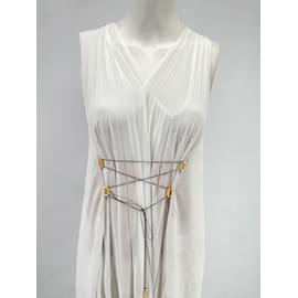 Autre Marque-ZEUS+DIONE  Dresses T.fr 38 cotton-White