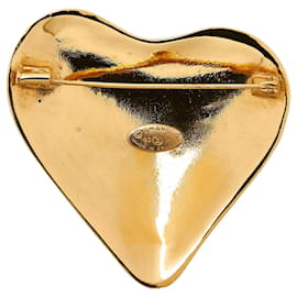 Chanel-Chanel Gold CC Brooch-Golden