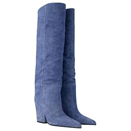 Paris Texas-jane 100 Boots - Paris Texas - Leather - Black-Black