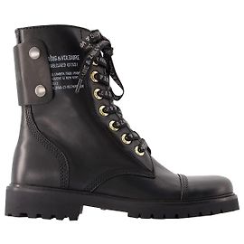 Zadig & Voltaire Joe Ankle Boots - Zadig&Voltaire - Leather - Black Black
